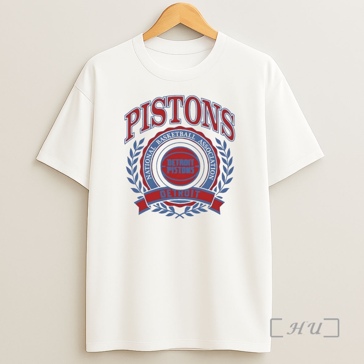 Officials Detroit Pistons Nba Crest Premium Shirt Sweatshirt Tee
