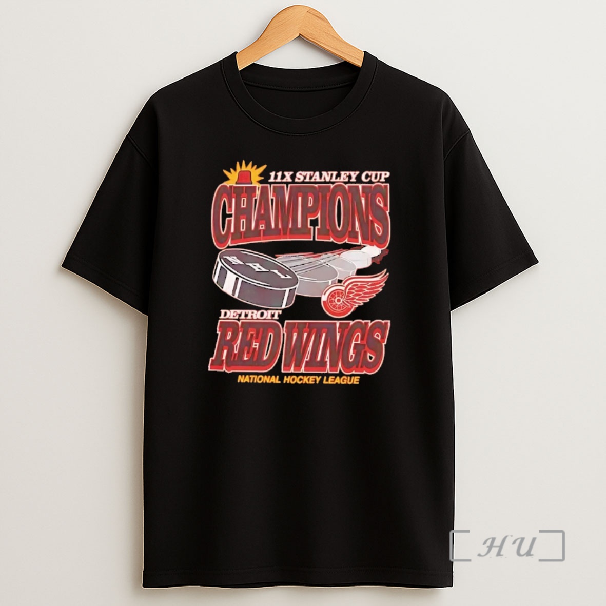 Officials Detroit Red Wings 11x Stanley Cup Chriast Shirt Sweatshirt Tee