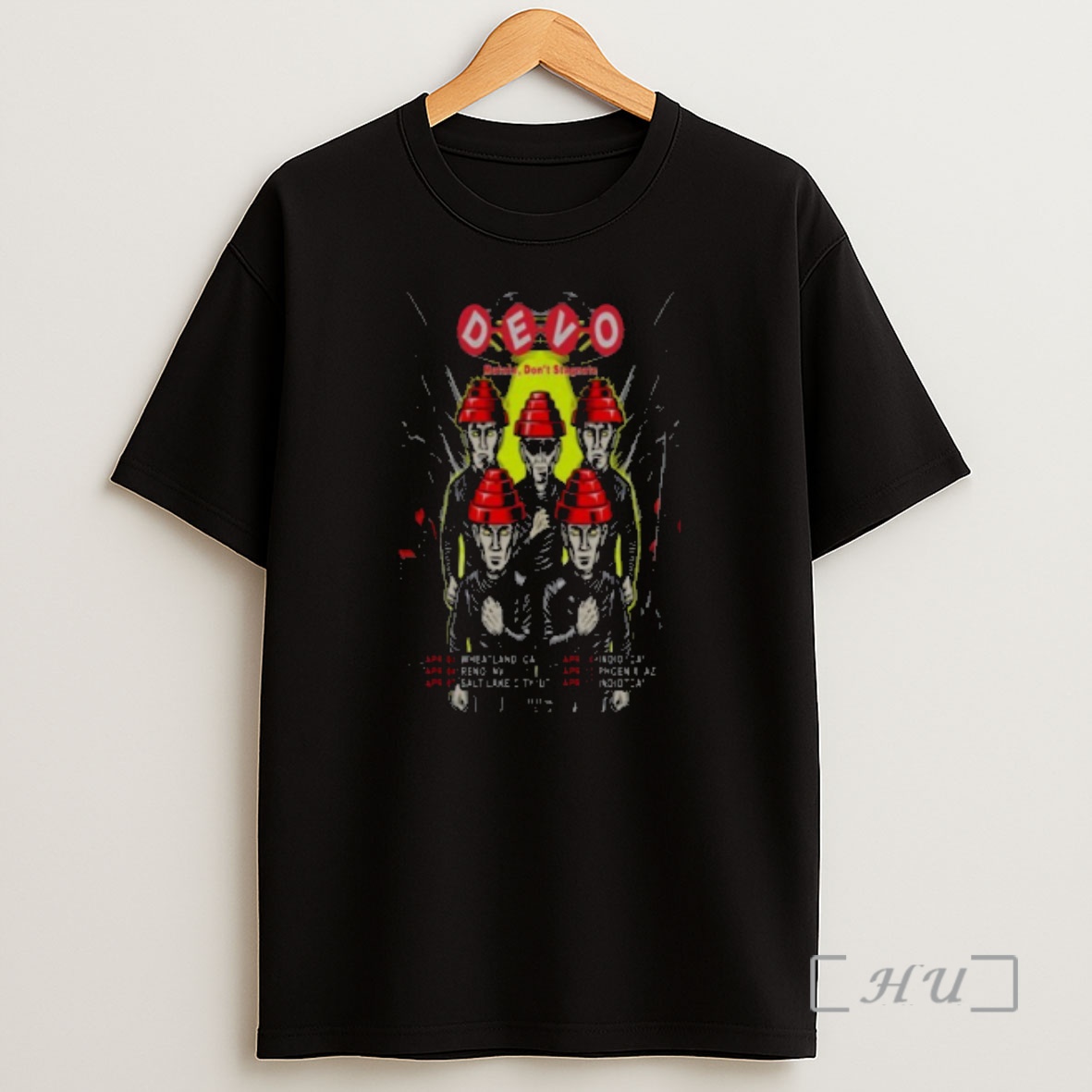 Officials Devo April 2026 Tour Shirt Sweatshirt Tee