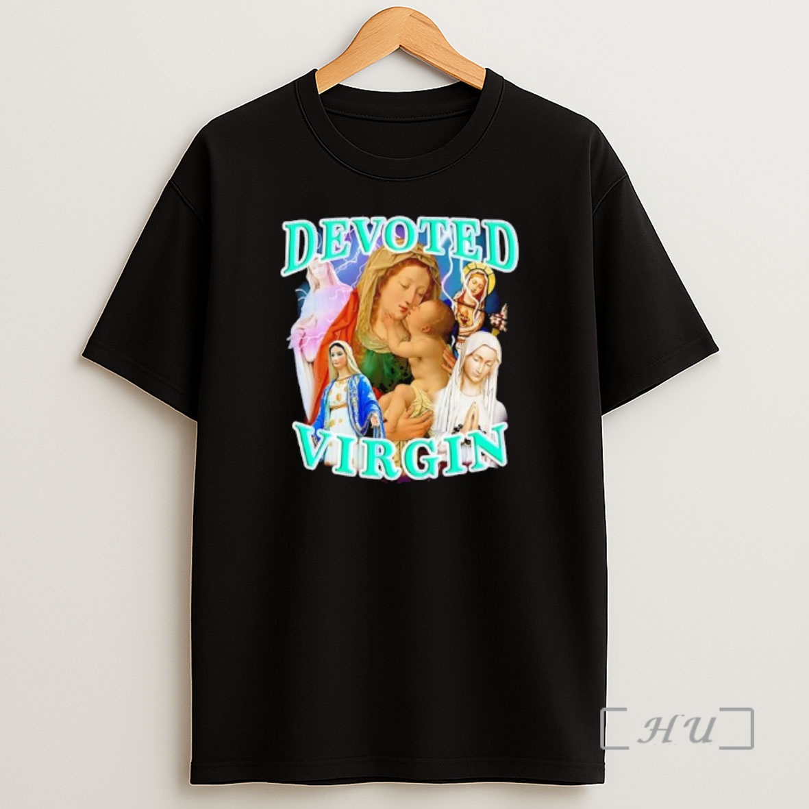 Officials Devoted Virgin Vintage Religious Graphic Shirt Sweatshirt Tee