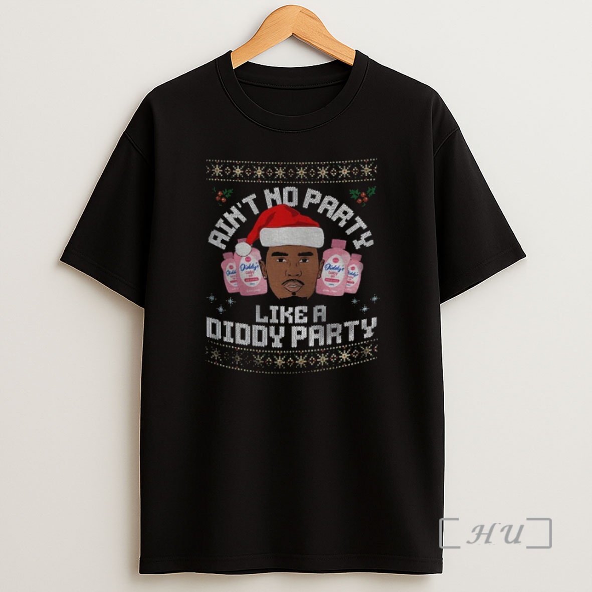 Officials Diddy Baby Oil Aint No Party Like A Diddy Party Merry Christmas Shirt Sweatshirt Tee