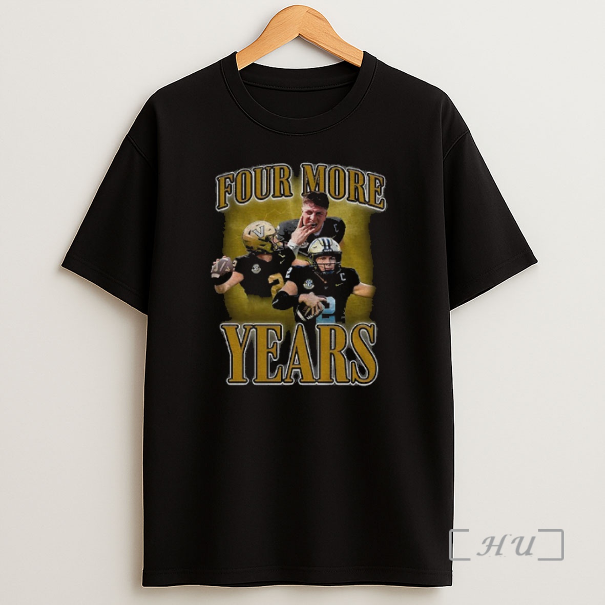 Officials Diego Pavia Vanderbilt Commodores Football Four More Years Graphic Shirt Sweatshirt Tee