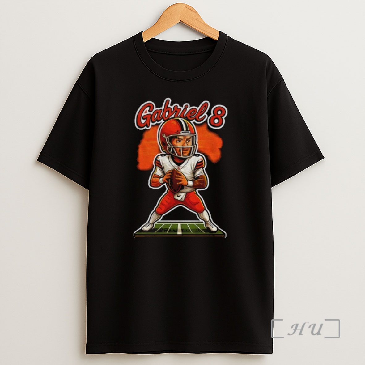 Officials Dillon Gabriel 8 Cleveland Browns Football Caricature 2025 Nfl Shirt Sweatshirt Tee