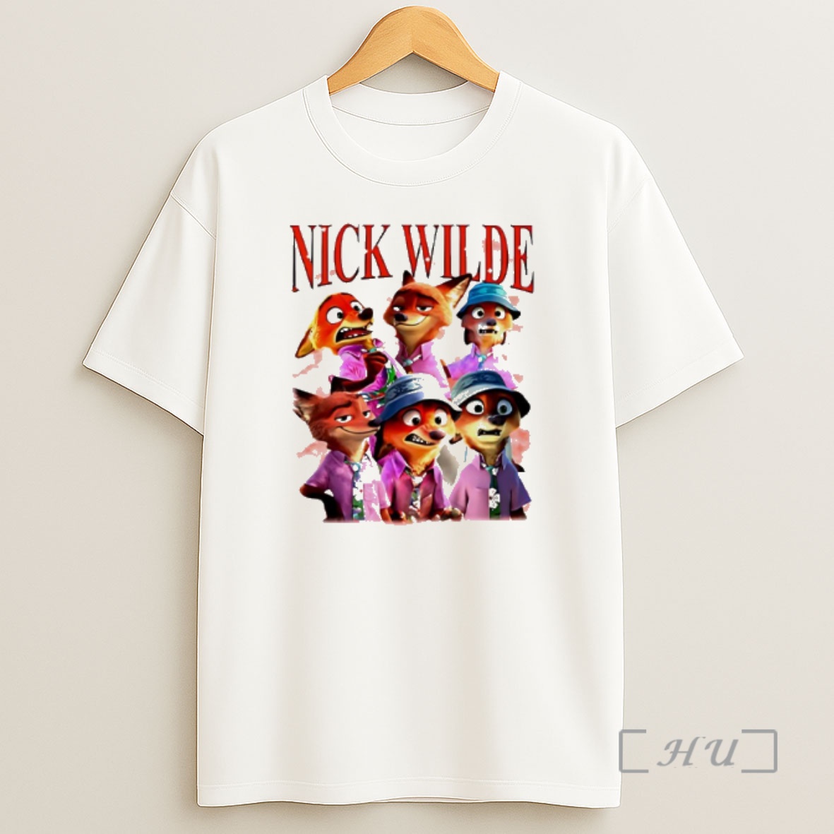 Officials Disney Zootopia Nick Wilde Graphic Premium Shirt Sweatshirt Tee