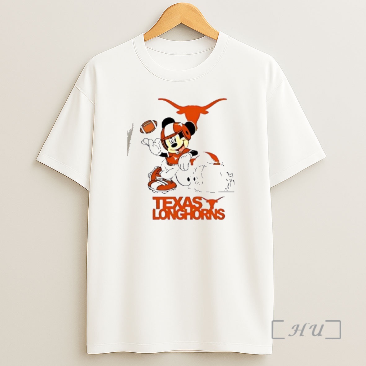 Officials Disney Minnie Mouse Texas Longhorns Shirt Sweatshirt Tee