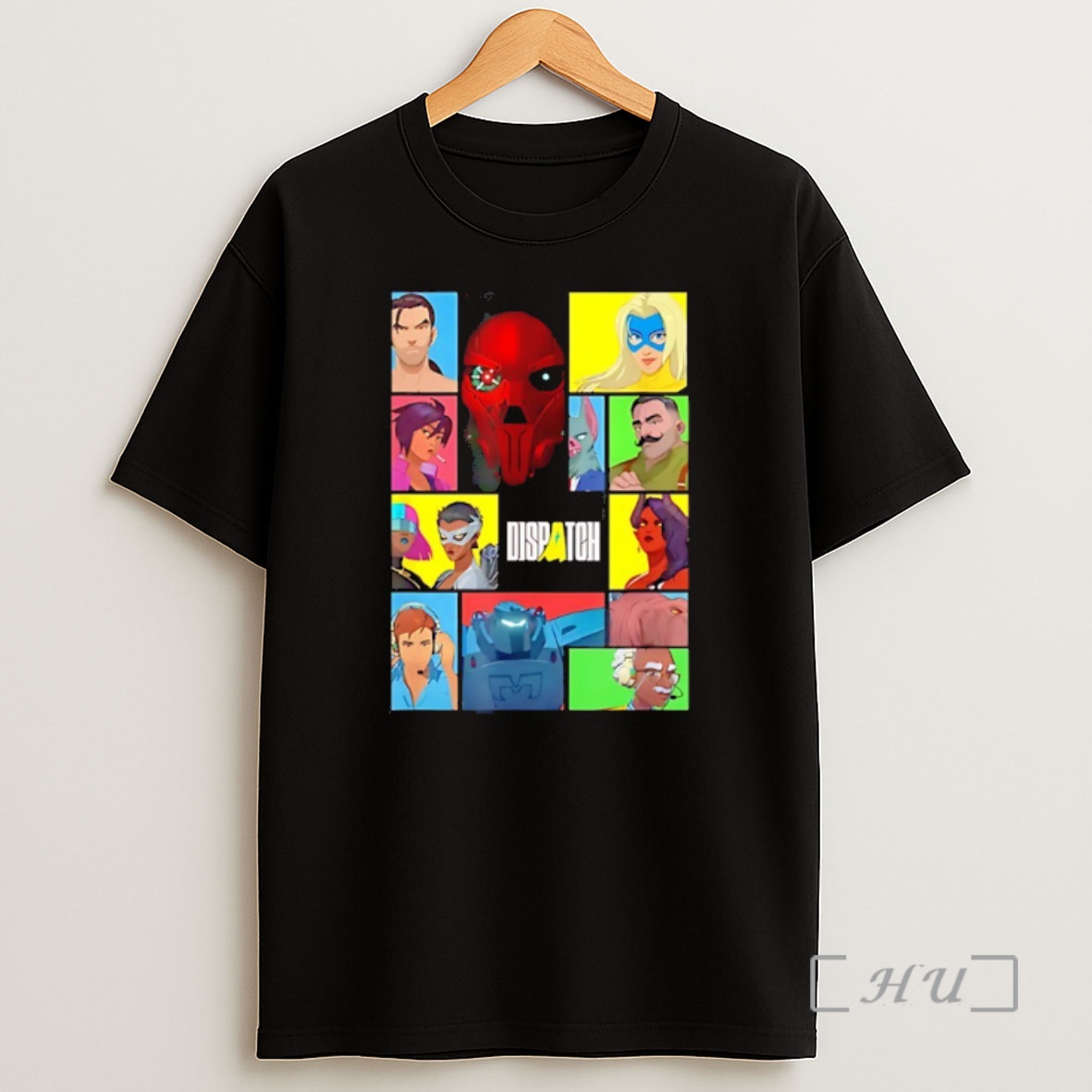 Officials Dispatch Character Collage Metal Shirt Sweatshirt Tee