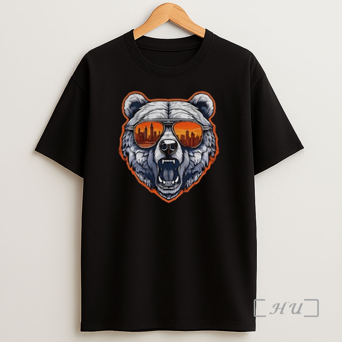 Officials Ditka Shades Chicago Bears Football City Skyline Glass Logo Premium Shirt Sweatshirt Tee