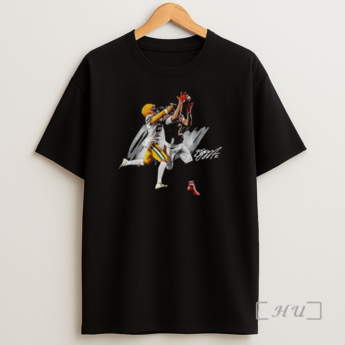 Officials Dj Moore Night Night Chicago Vs Geen Bay Football Signature Shirt Sweatshirt Tee