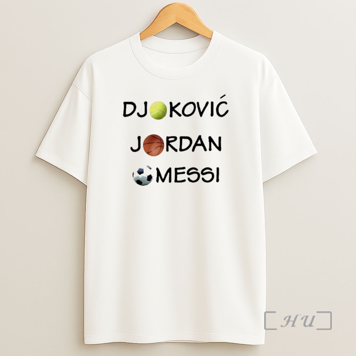 Officials Djokovic Jordan Messi Ball Premium Shirt Sweatshirt Tee