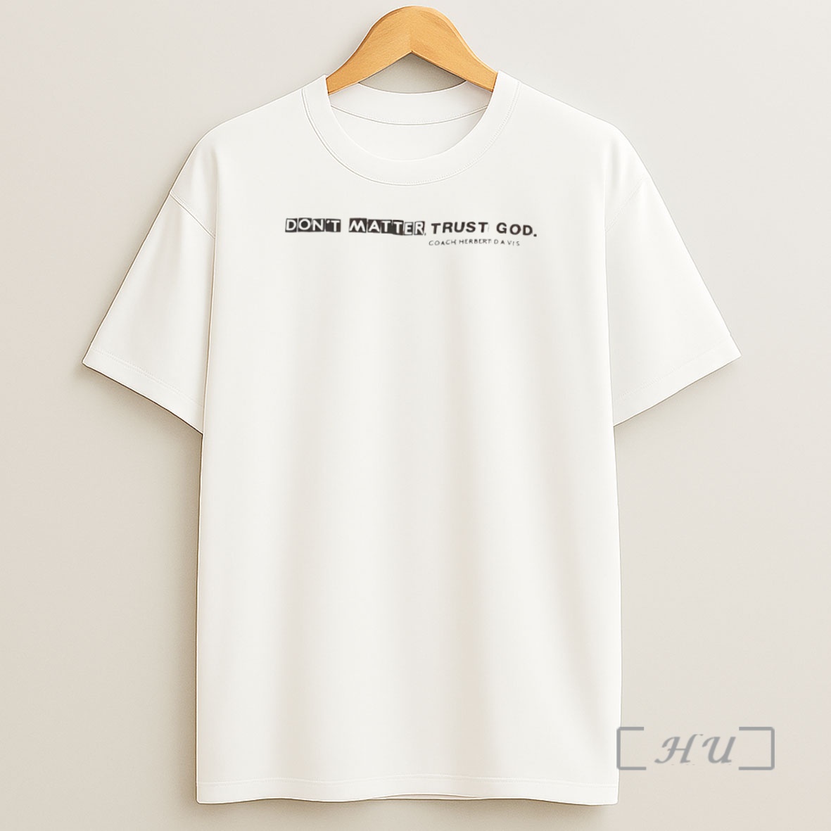 Officials Dont Matter Trust God Coach Herbert Davis Circle Premium Shirt Sweatshirt Tee