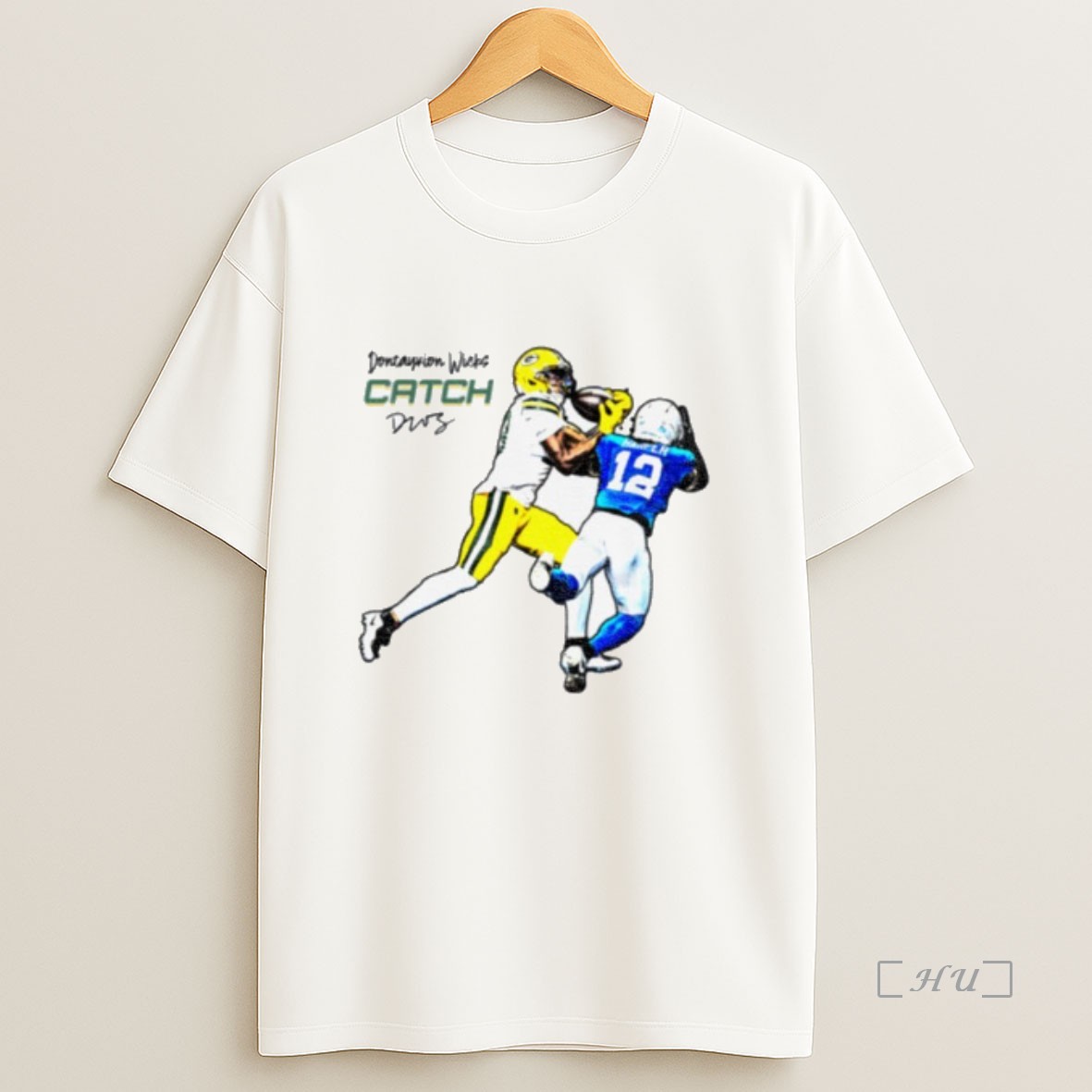 Officials Dontayvion Wicks Catch Green Bay Packers Vs Lions Detroit Signature Premium Shirt Sweatshirt Tee