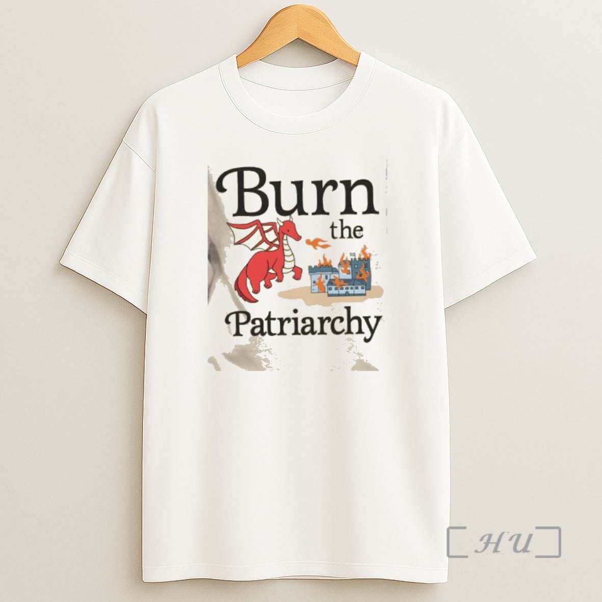 Officials Dragon Burn The Patriarchy Cartoon Shirt Sweatshirt Tee