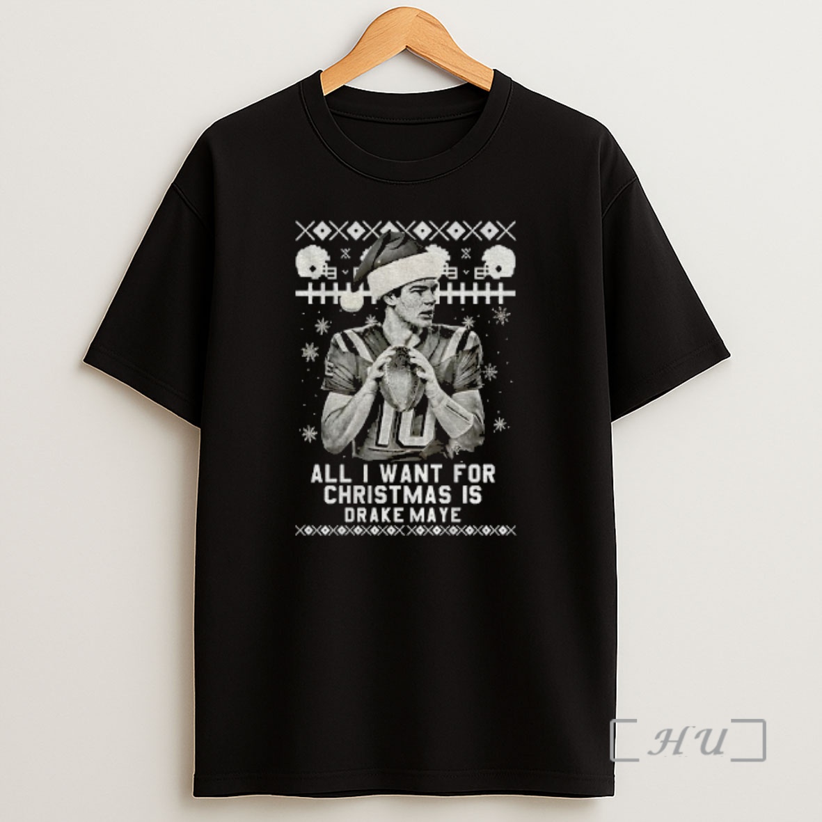 Officials Drake Maye All I Want For Christmas Vintage Premium Shirt Sweatshirt Tee