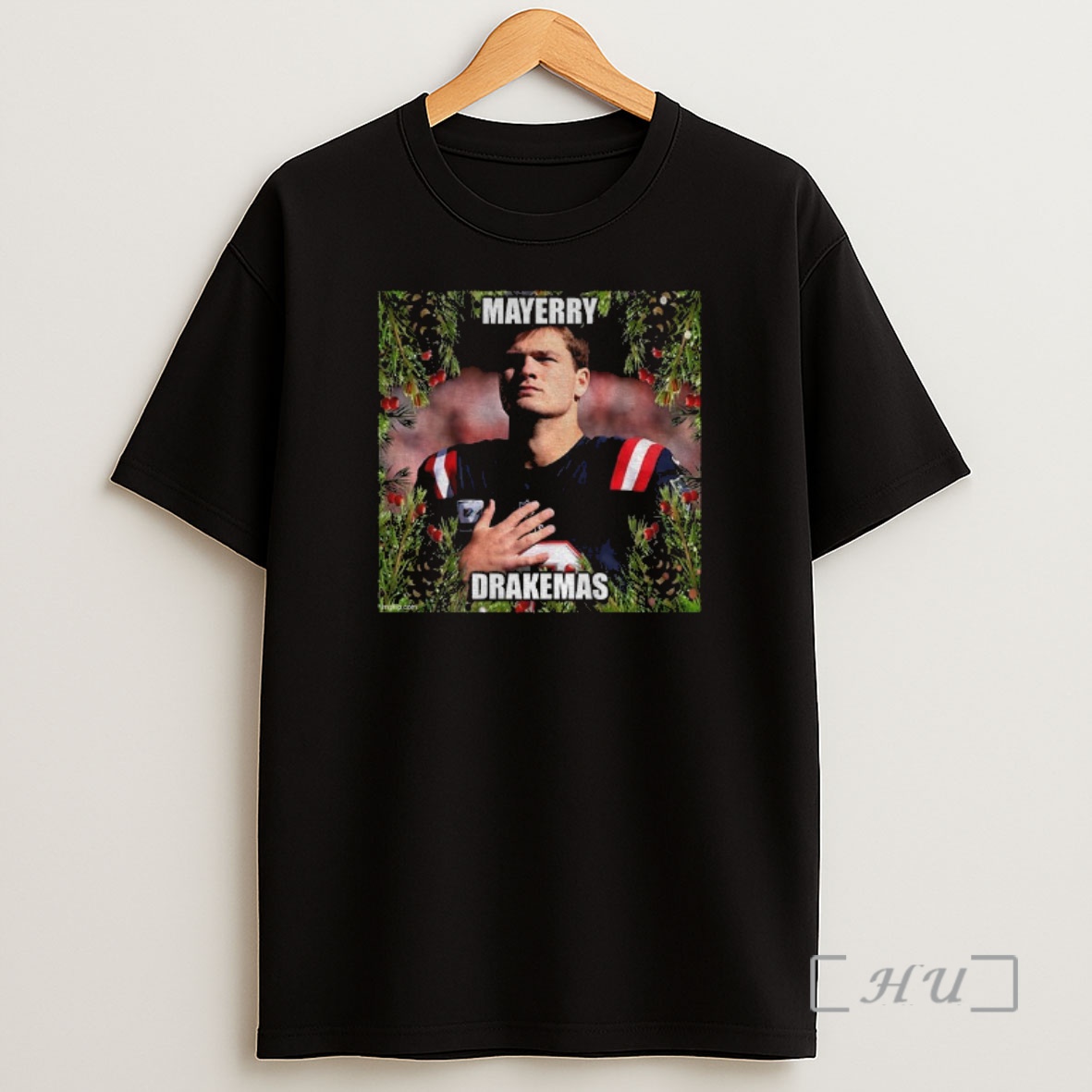 Officials Drake Maye Christmas Mayerry Drakemas Premium Shirt Sweatshirt Tee