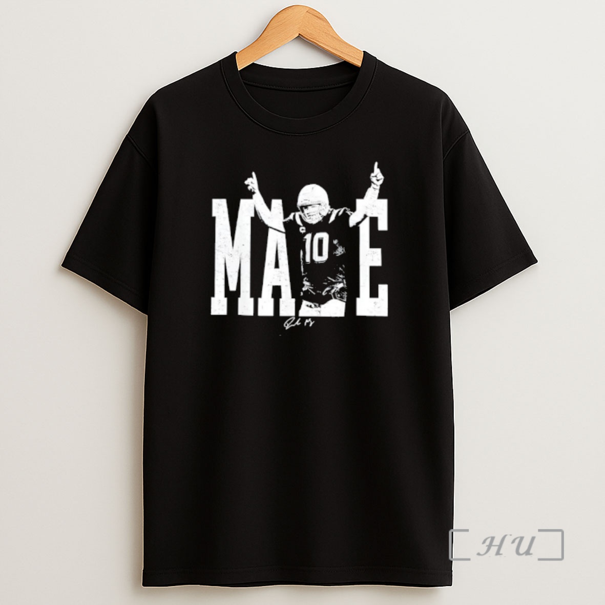 Officials Drake Maye Football Signatures Shirt Sweatshirt Tee