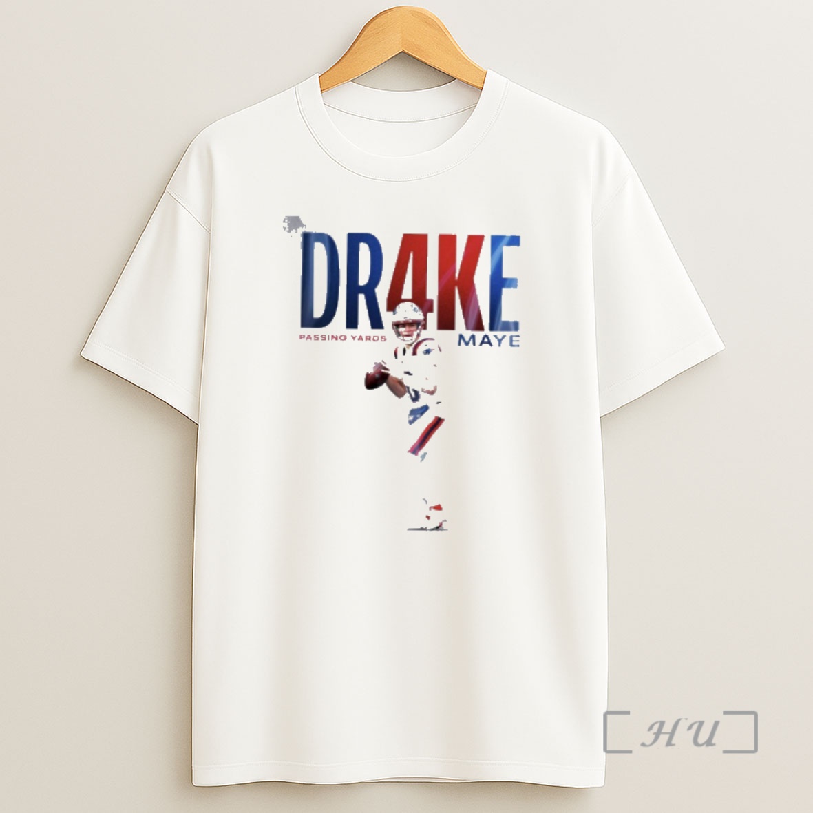 Officials Drake Maye New England Patriots Dr4ke Passing Yards Shirt Sweatshirt Tee
