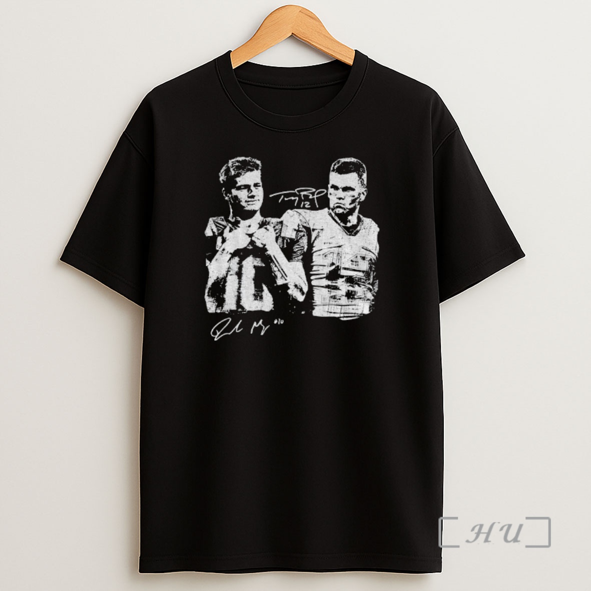 Officials Drake Maye And Tom Brady Football Y2k Style New England Football Vintage Signature Shirt Sweatshirt Tee