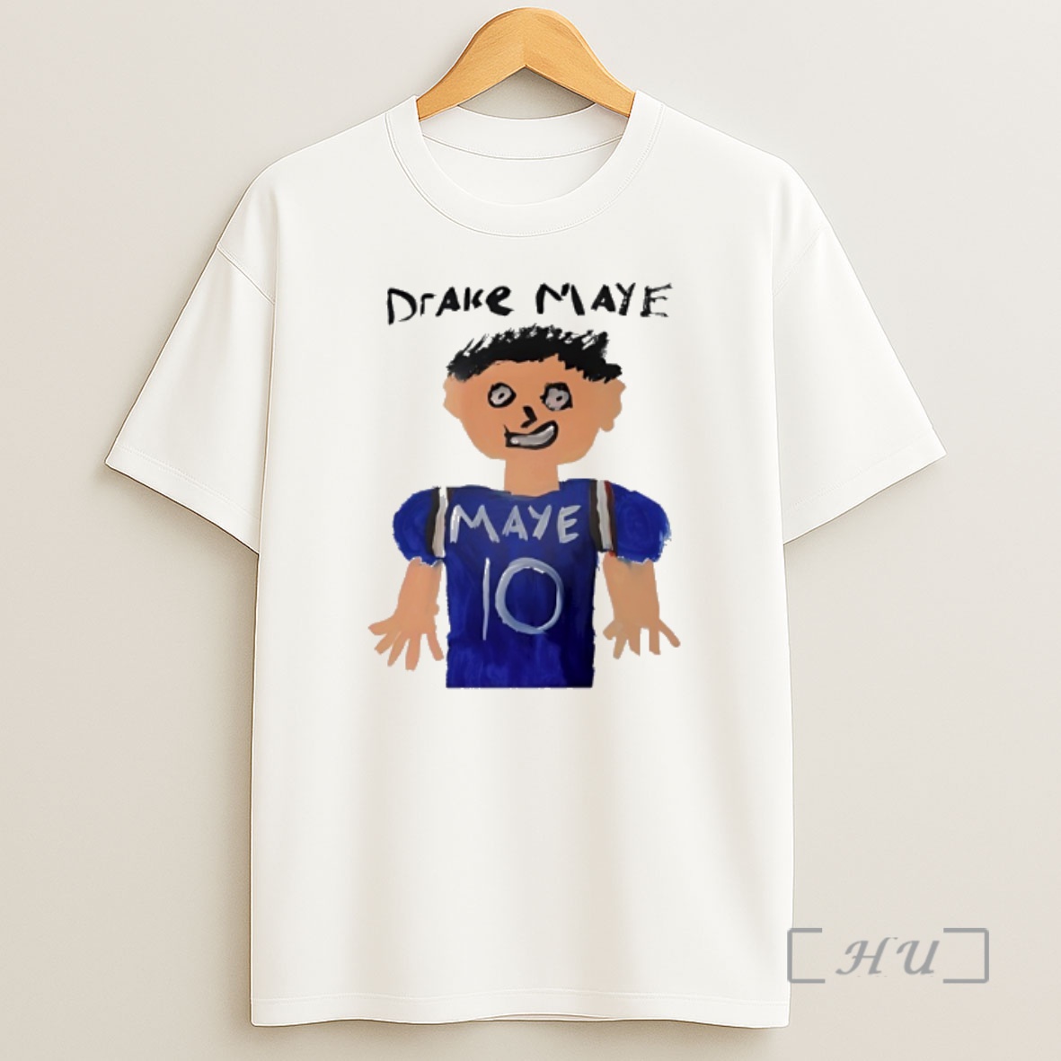 Officials Drake Maye Painting Graphic Shirt Sweatshirt Tee