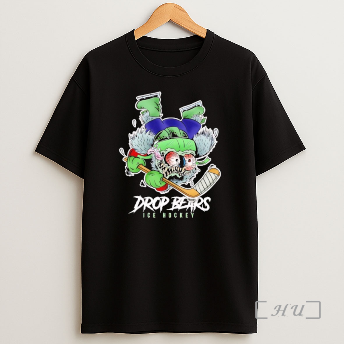 Officials Drop Bears Ice Hockey Zombie Goat Cartoon Premium Shirt Sweatshirt Tee