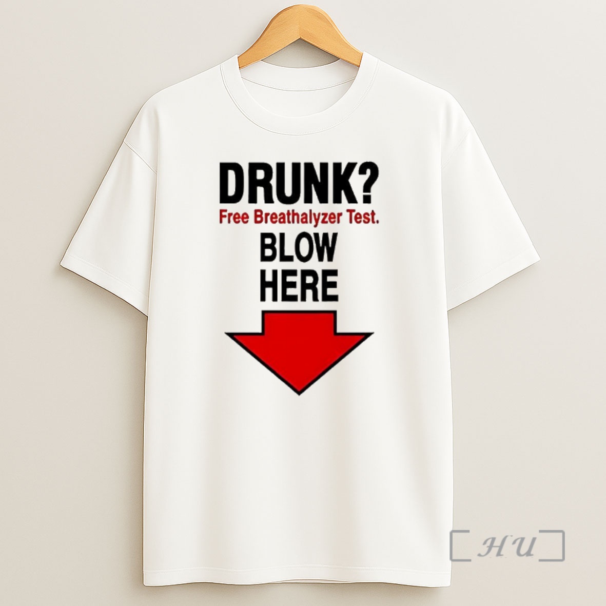Officials Drunk Free Breathalyzer Test Blow Here Arrow Pointing Down Meme Shirt Sweatshirt Tee