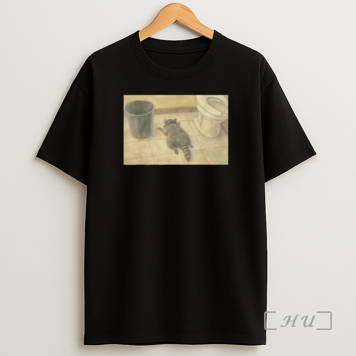Officials Drunk Raccoon Passes Out In Bathroom Meme Shirt Sweatshirt Tee