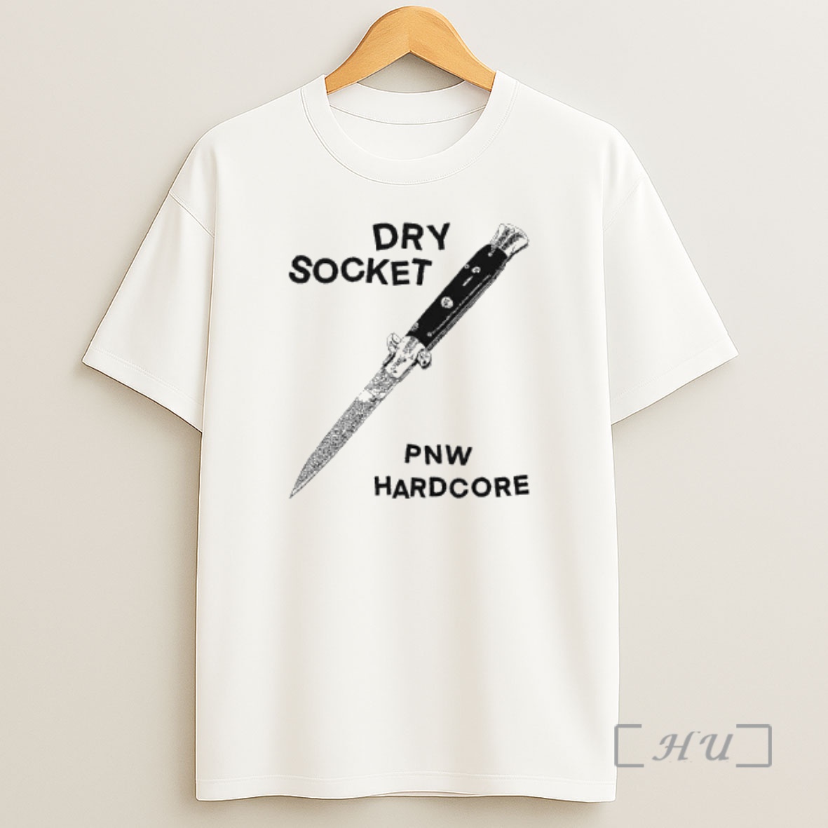 Officials Dry Socket Pacific Northwest Pnw Hardcore Switchblade Knife Graphic Shirt Sweatshirt Tee