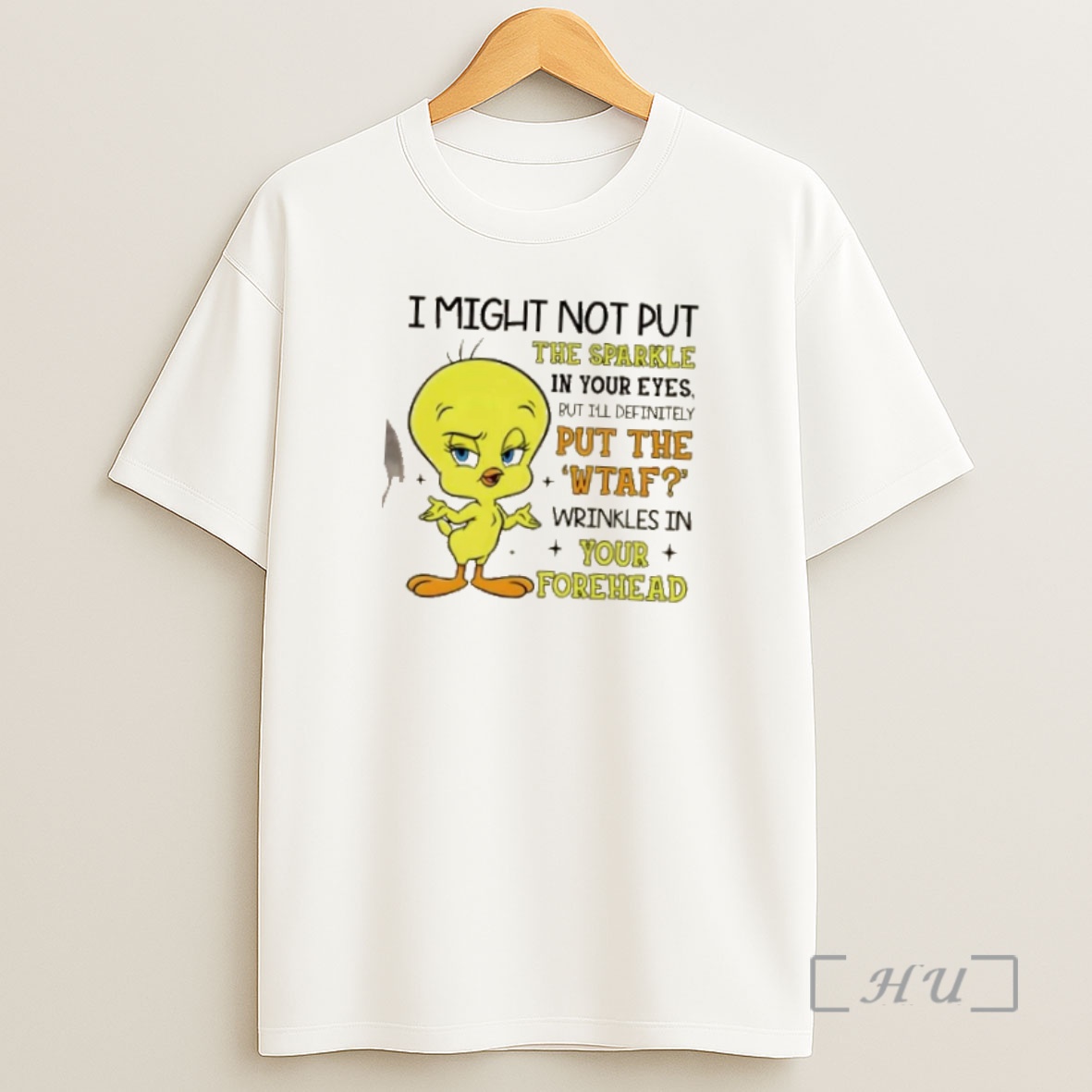 Officials Duck I Might Not Put The Sparkle In Your Eyes But Ill Definitely Put The Wtaf Wrinkles In Your Forehead Shirt Sweatshirt Tee
