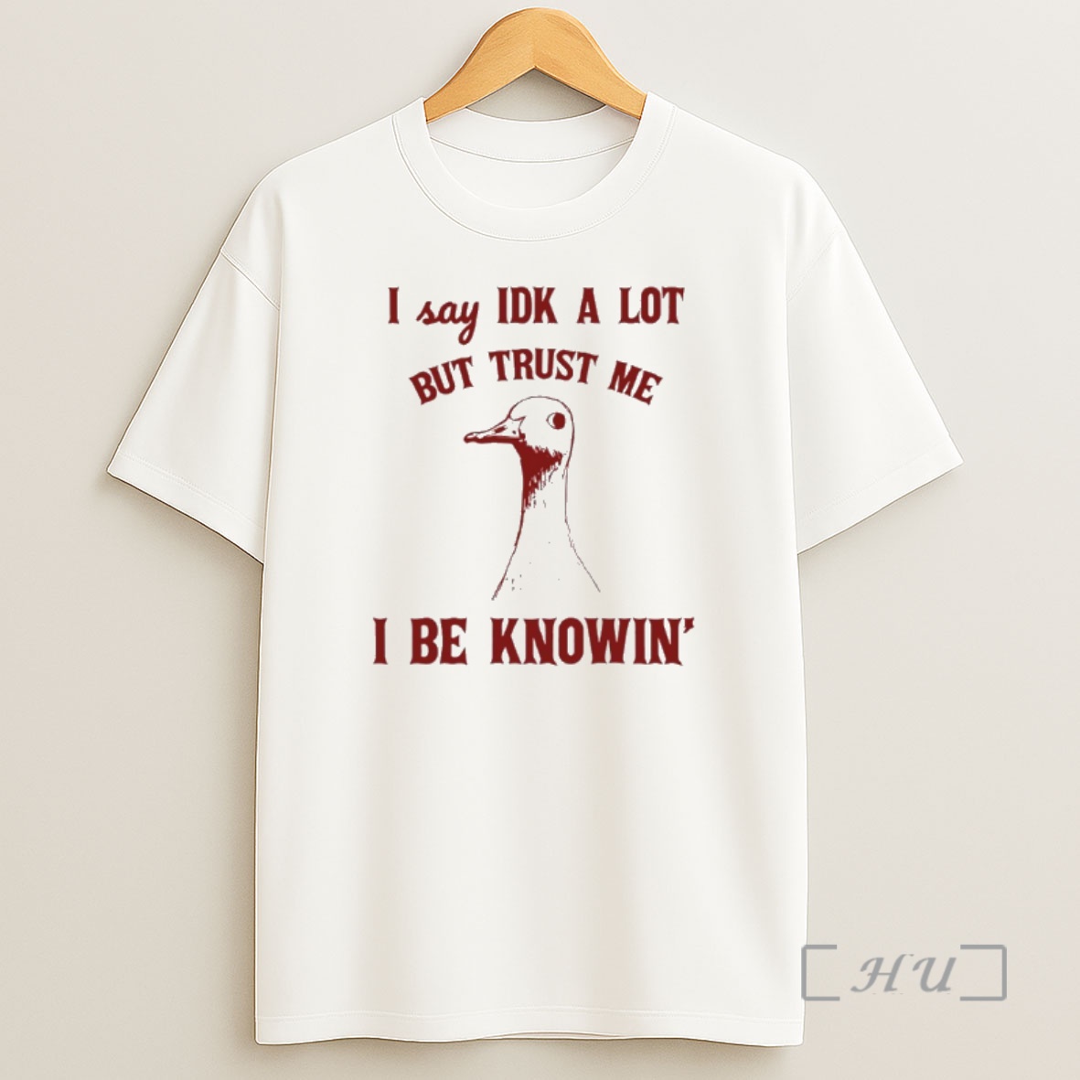 Officials Duck I Say Idk A Lot But Trust Me I Be Knowin Art Shirt Sweatshirt Tee