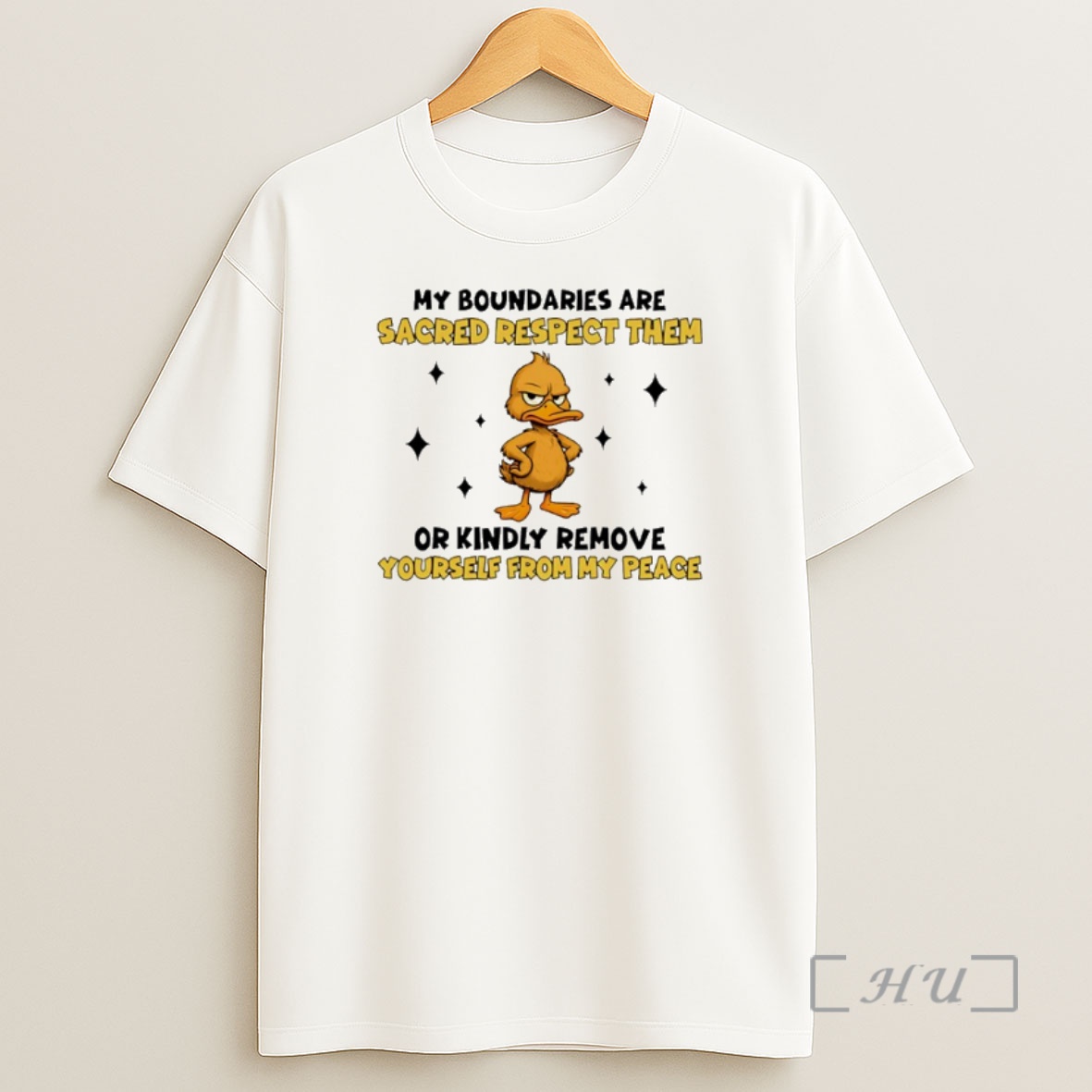 Officials Duck My Boundaries Are Sacred Respect Them Or Kindly Remove Yourself From My Peace Premium Shirt Sweatshirt Tee