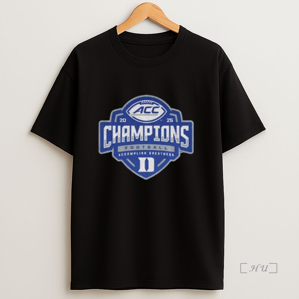 Officials Duke Blue Devils 2025 Acc Football Champions Locker Room Premium Shirt Sweatshirt Tee
