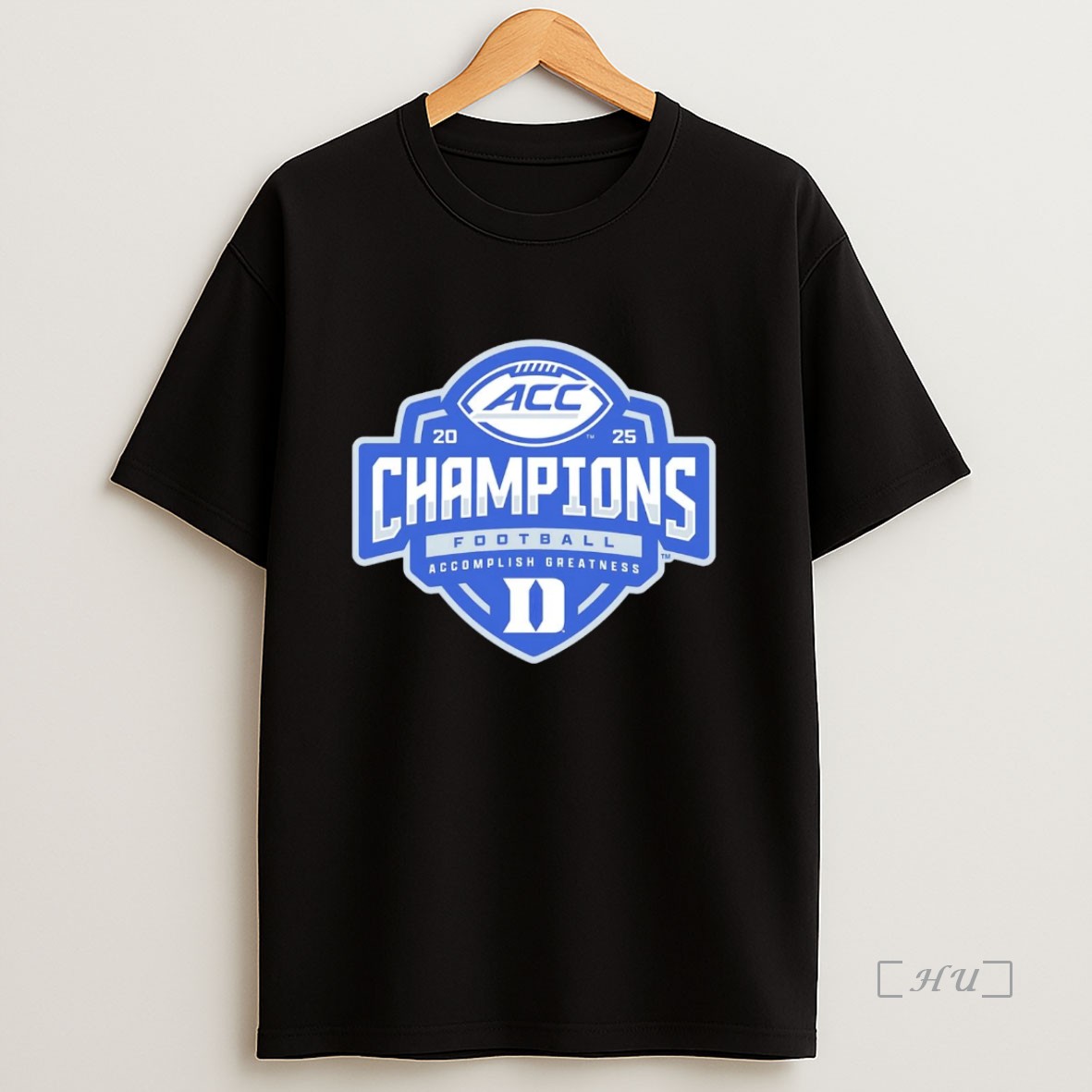 Officials Duke Blue Devils 2025 Acc Football Champions Premium Shirt Sweatshirt Tee