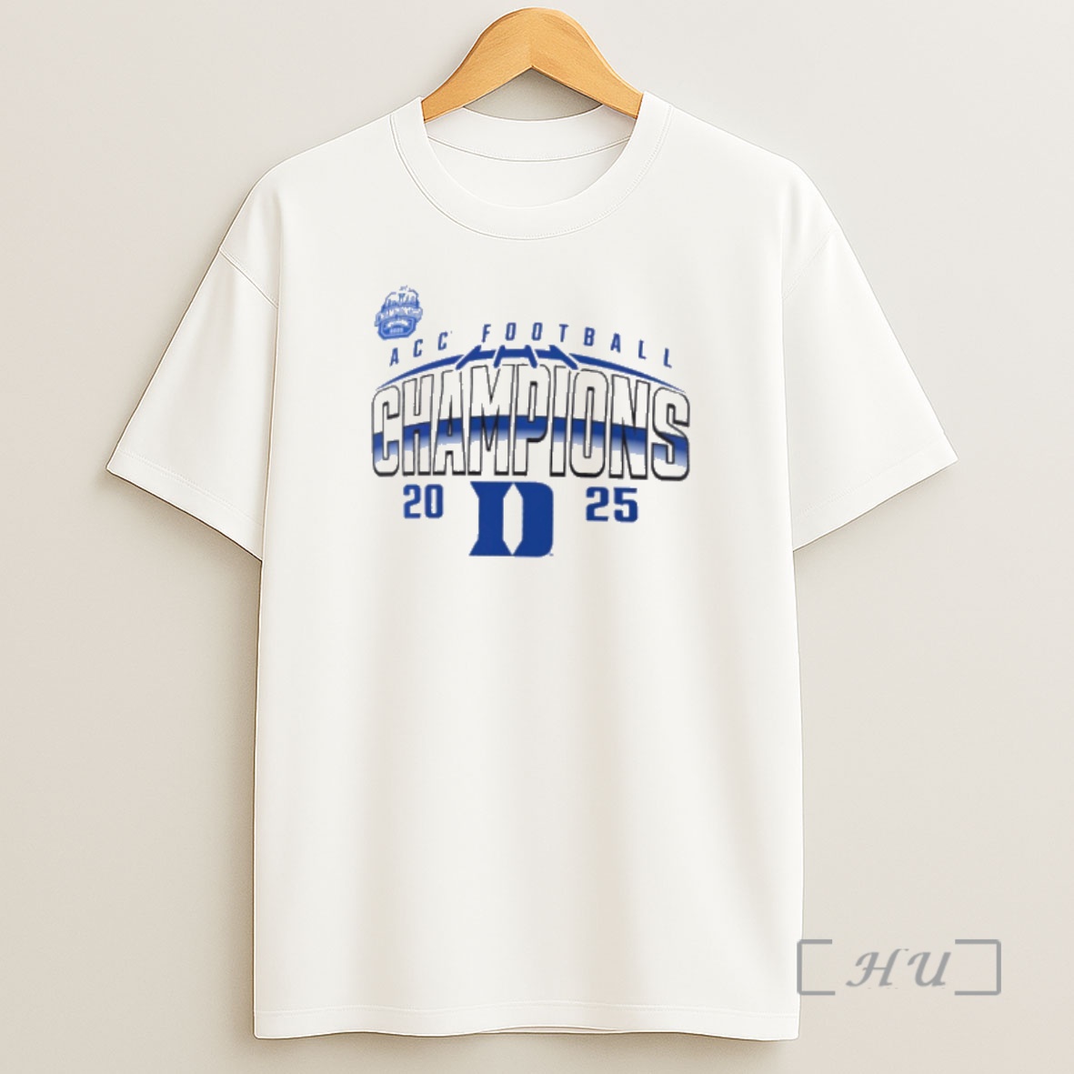 Officials Duke Blue Devils 2025 Acc Football Champions Shirt Sweatshirt Tee