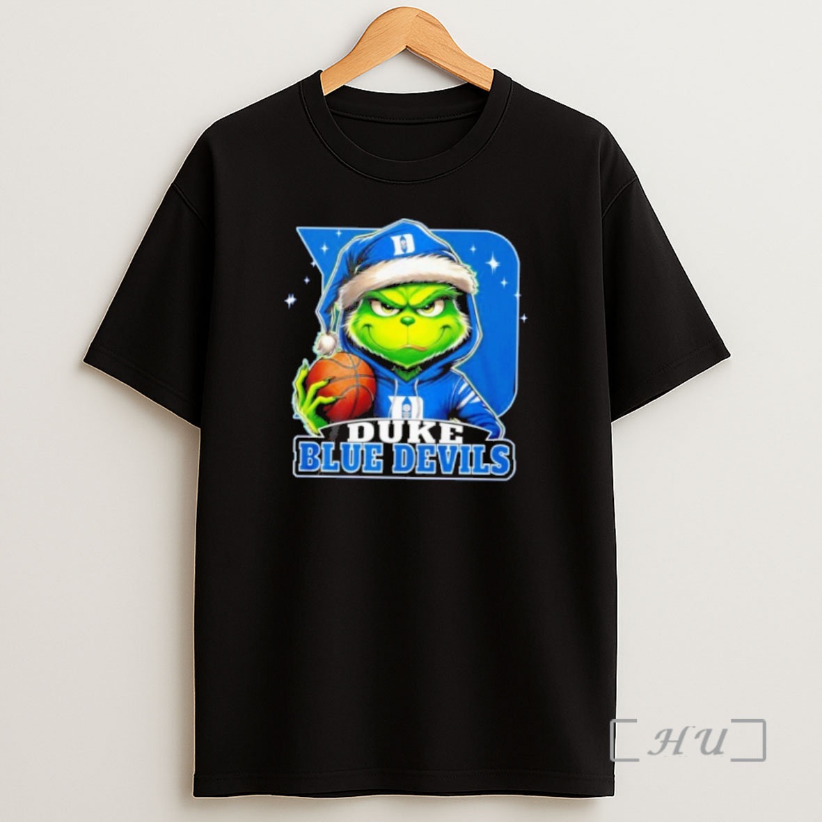 Officials Duke Blue Devils 2025 Grinch Merry Touchdown Christmas Premium Shirt Sweatshirt Tee