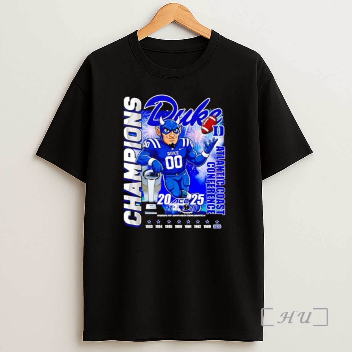 Officials Duke Blue Devils Atlantic Coast Conference Champions 2025 Shirt Sweatshirt Tee