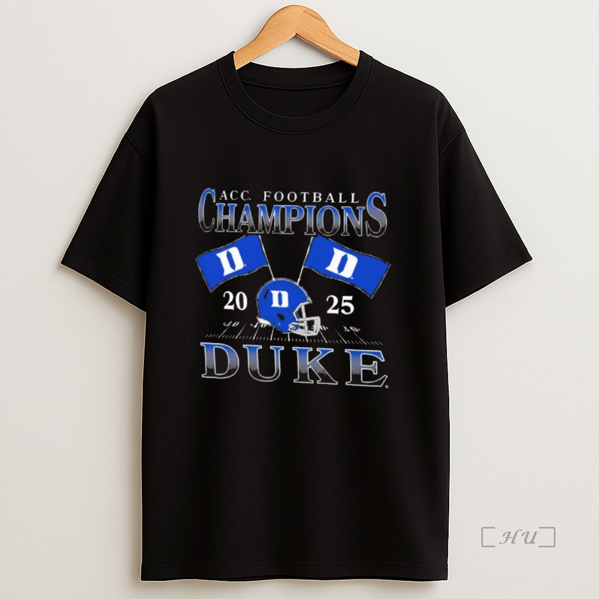 Officials Duke Blue Devils Win Michigan State Spartans 2025 Acc Football Champions Flags Premium Shirt Sweatshirt Tee