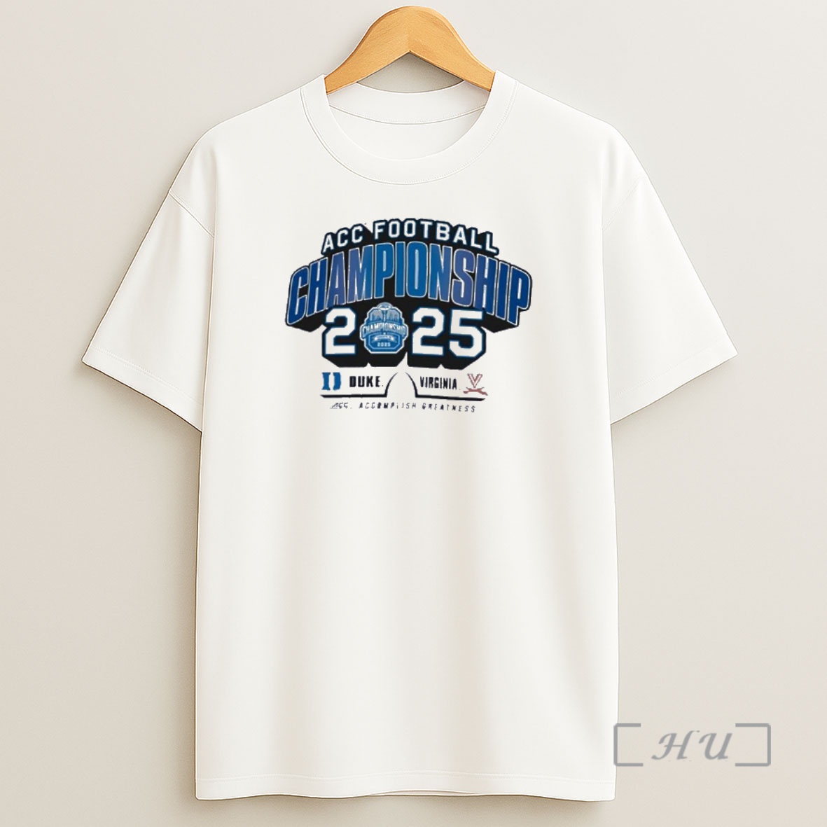 Officials Duke Vs Virginia 2025 Acc Football Championship Game Vintage Premium Shirt Sweatshirt Tee