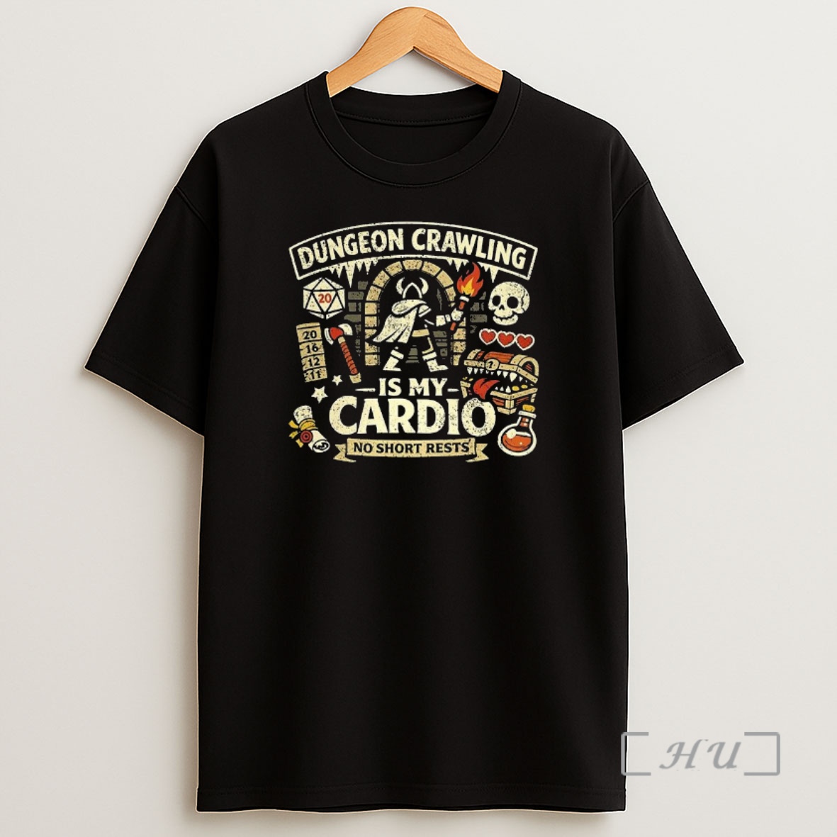 Officials Dungeon Crawling Is My Cardio No Short Rests Dungeons And Dragons Retro Shirt Sweatshirt Tee