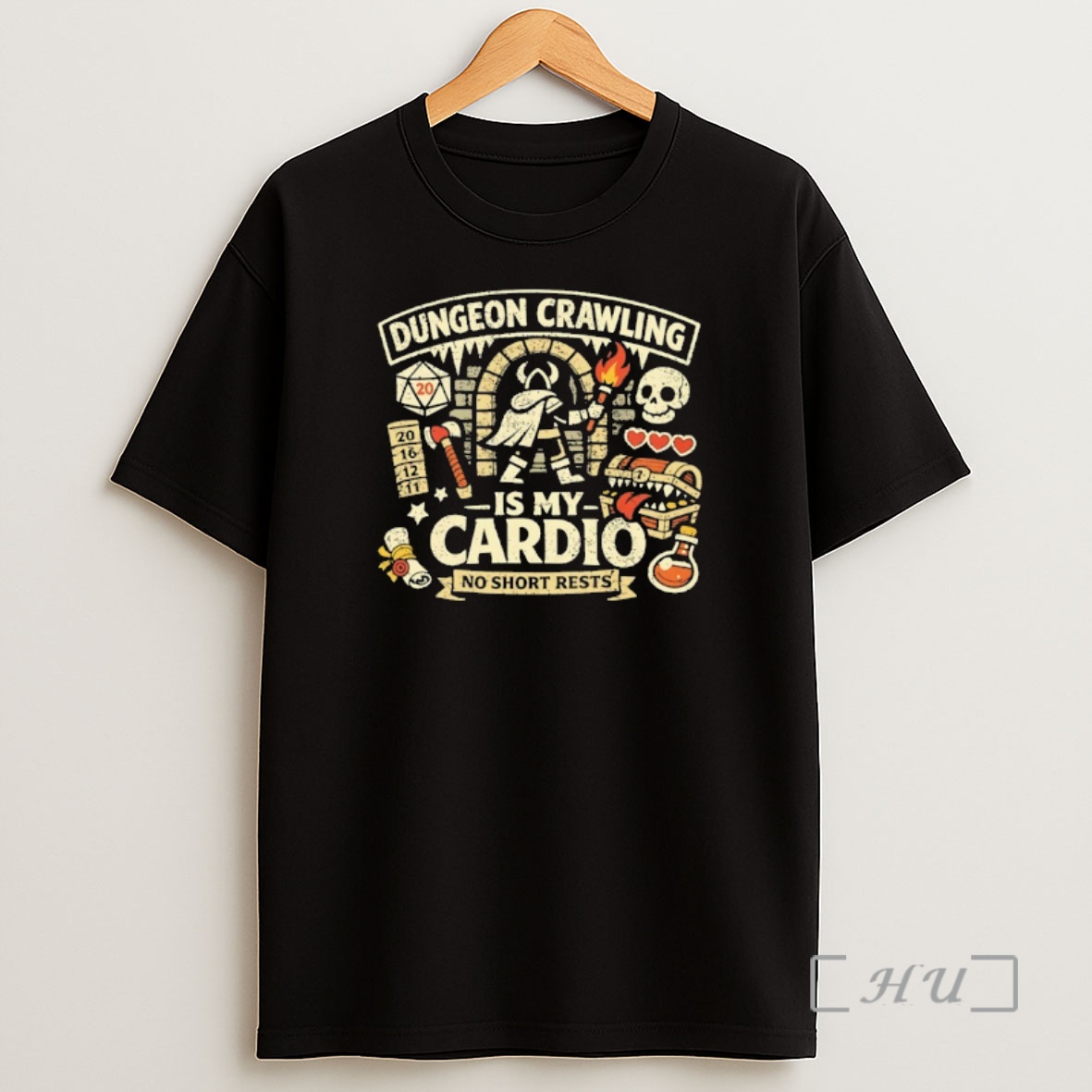 Officials Dungeon Crawling Is My Cardio No Short Rests Shirt Sweatshirt Tee
