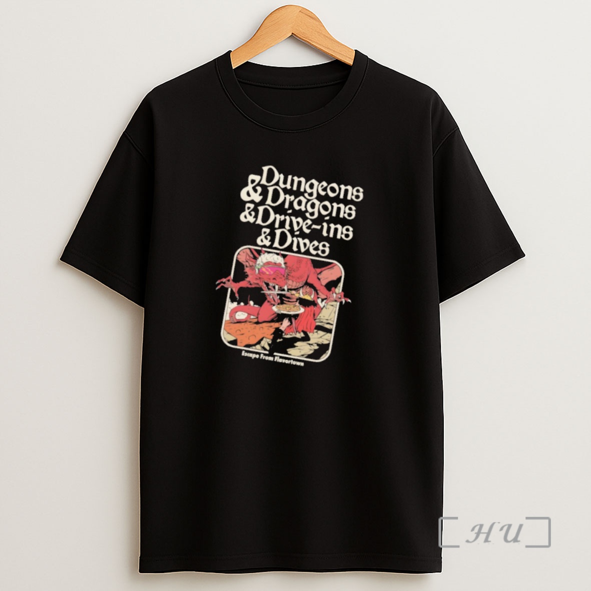 Officials Dungeon Dragon Dive Ins And Dives Escape From Flavortown Shirt Sweatshirt Tee