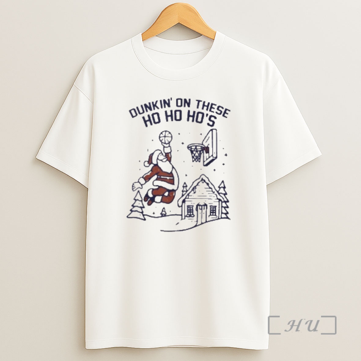 Officials Dunkin On These Ho Ho Hos Christmas Shirt Sweatshirt Tee