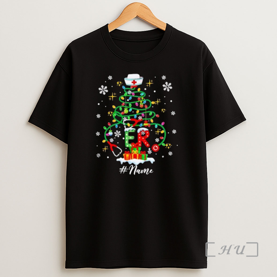 Officials Er Stethoscope Christmas Tree Premium Shirt Sweatshirt Tee
