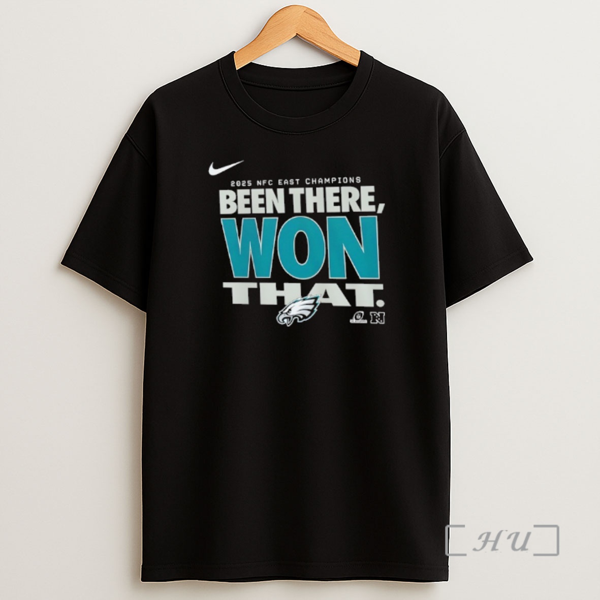Officials Eagles 2025 Nfc East Division Champions Been There Won That Shirt Sweatshirt Tee