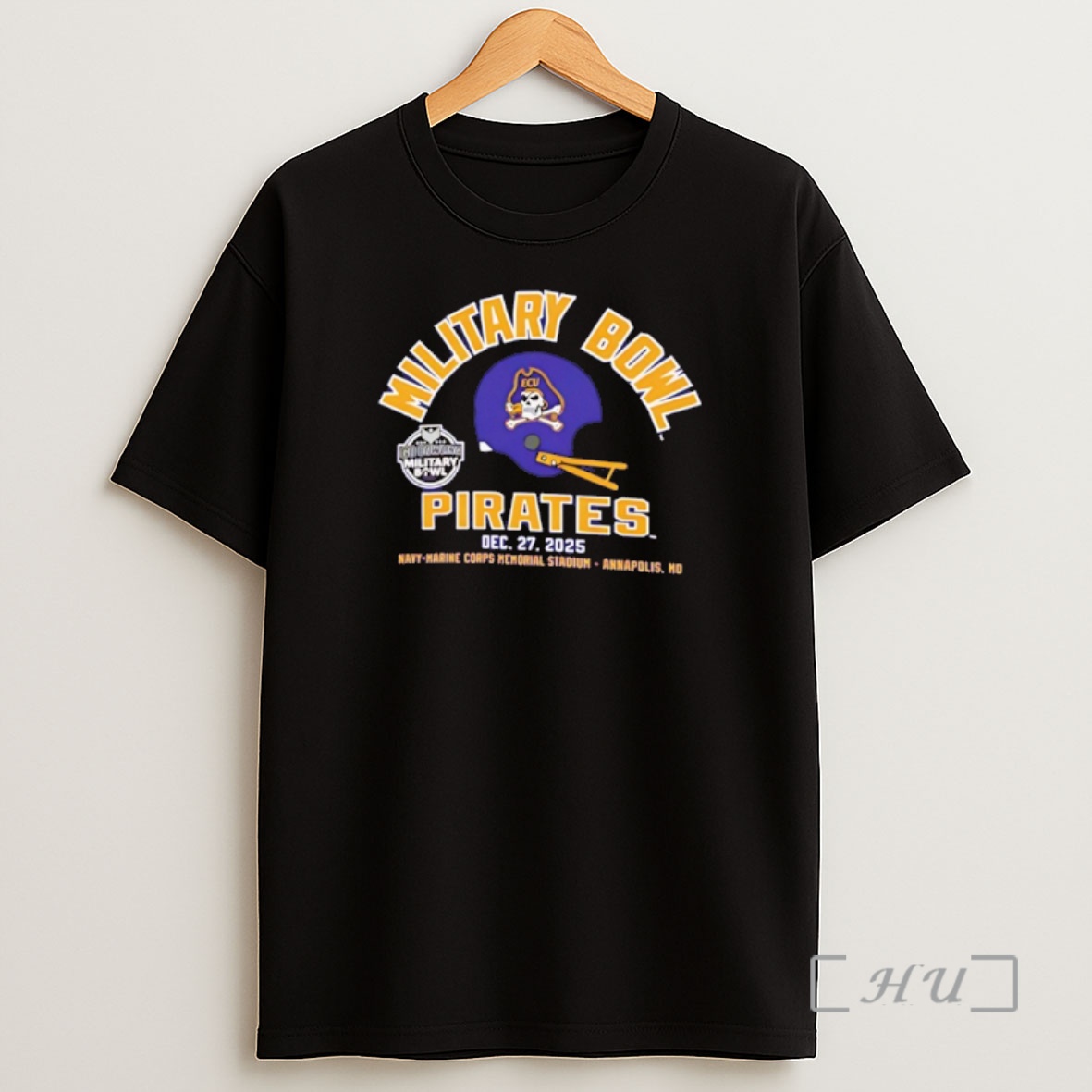 Officials East Carolina Ecu Football 2025 Military Bowl Pirates Shirt Sweatshirt Tee