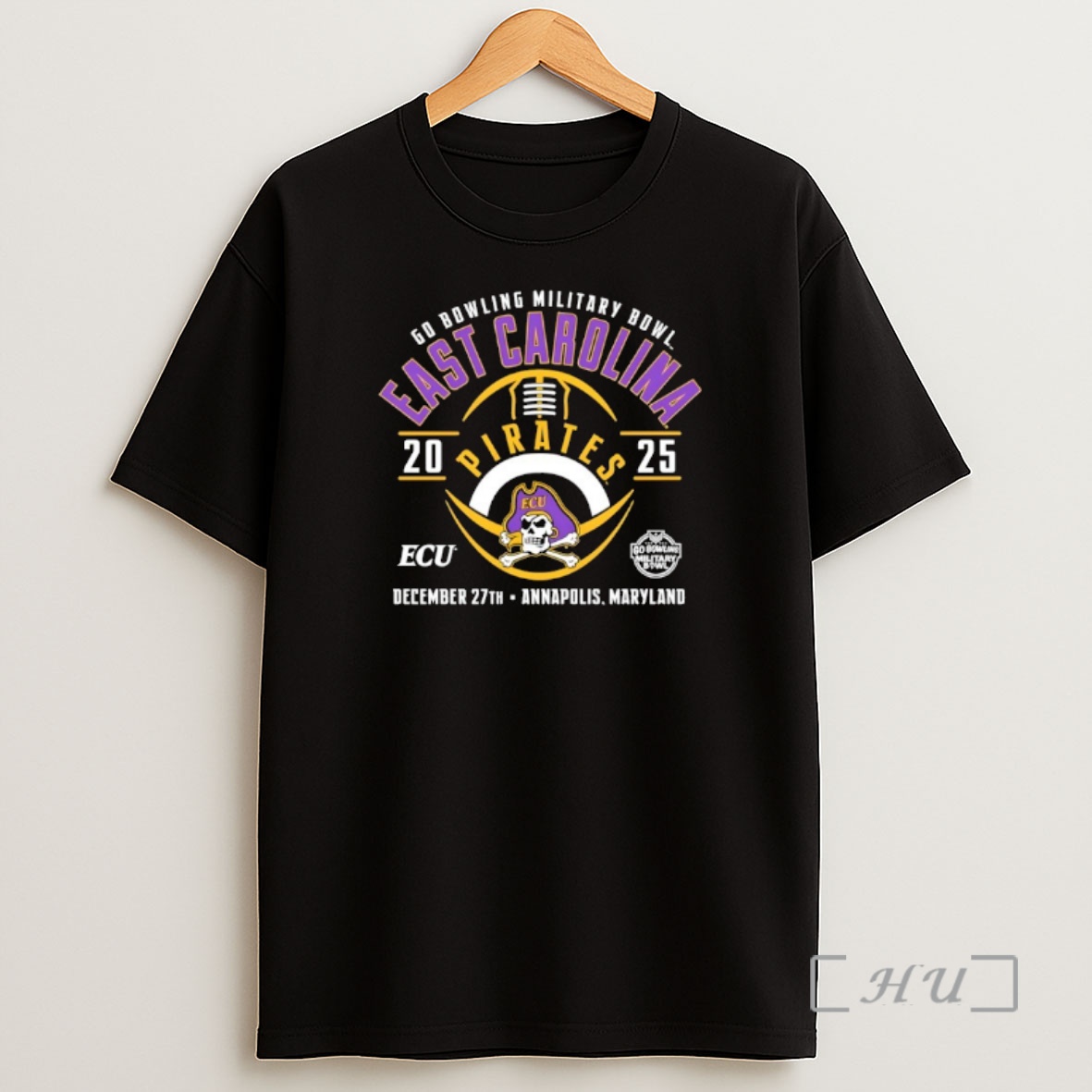 Officials East Carolina Pirates Go Bowling Military Bowl 2025 Annapolis Maryland Shirt Sweatshirt Tee