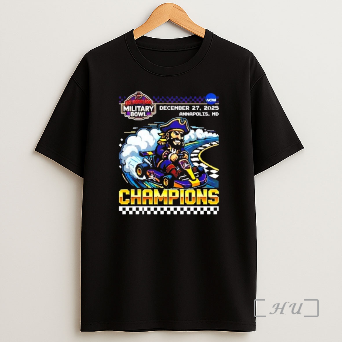 Officials East Carolina Pirates Go Bowling Military Bowl Champions 2025 Bit Game Shirt Sweatshirt Tee