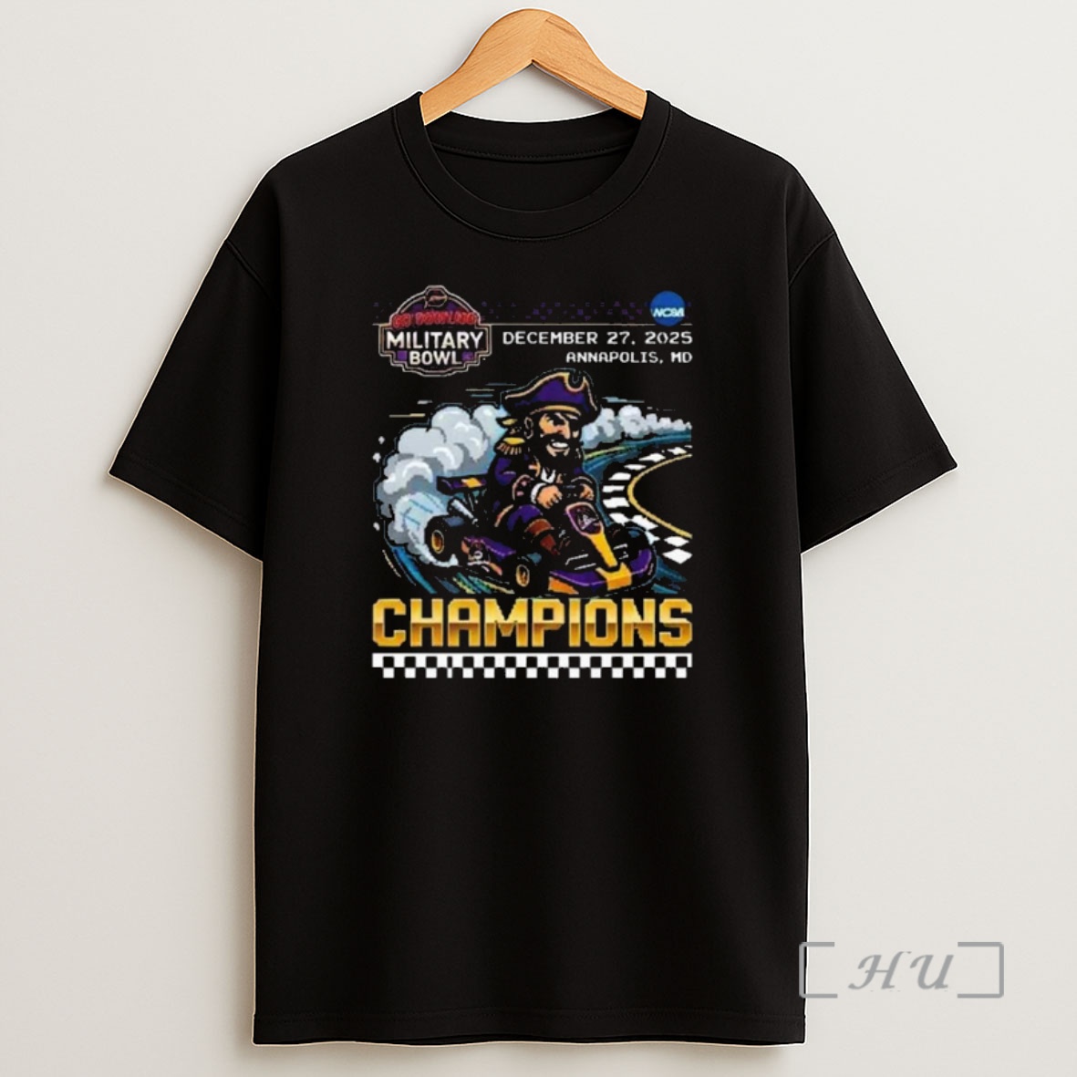 Officials East Carolina Pirates Go Bowling Military Bowl Champions Navy Marine Corps Memorial Stadium On December 27 2025 Shirt Sweatshirt Tee