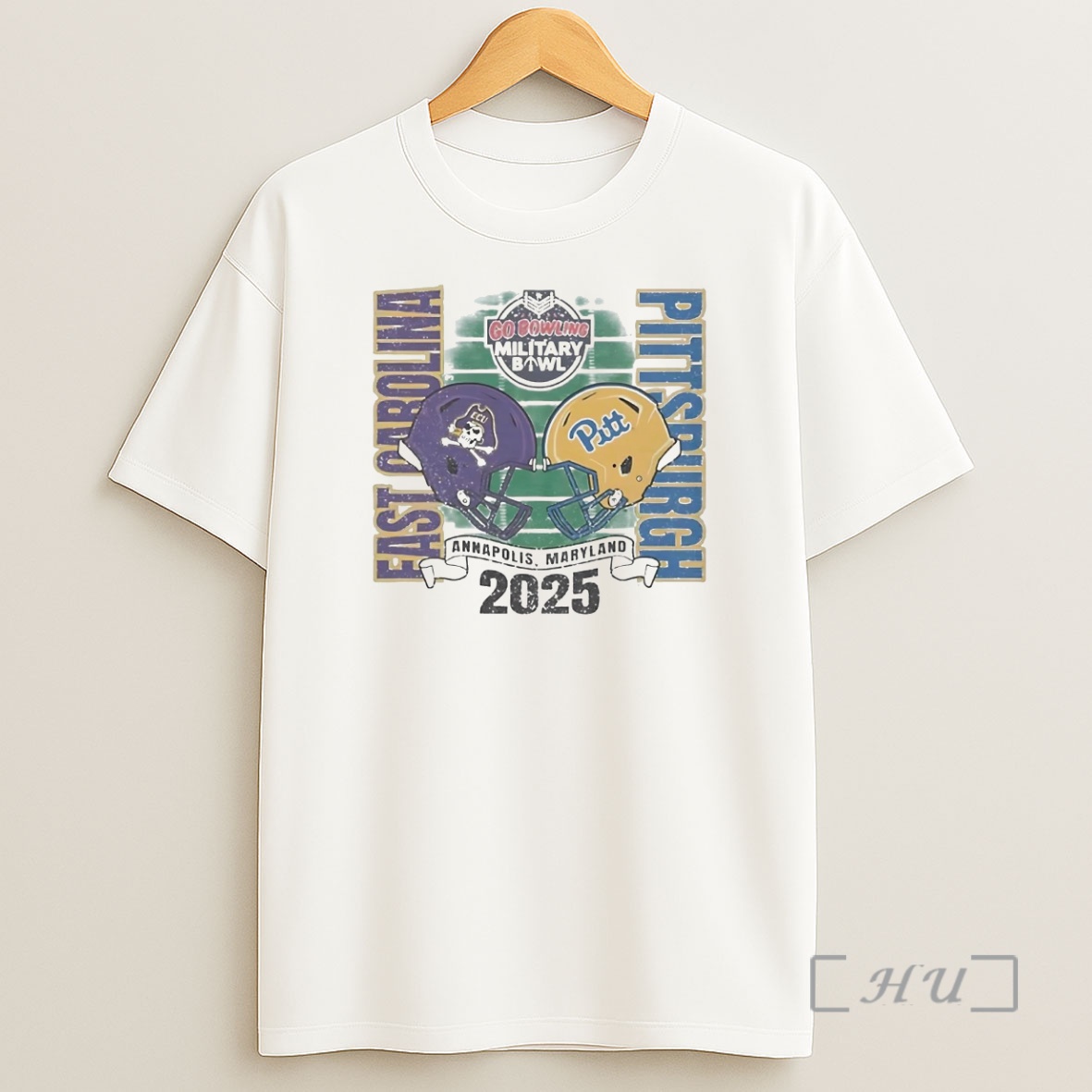 Officials East Carolina Pirates Vs Pittsburgh Panthers 2025 Go Bowling Military Bowl Shirt Sweatshirt Tee