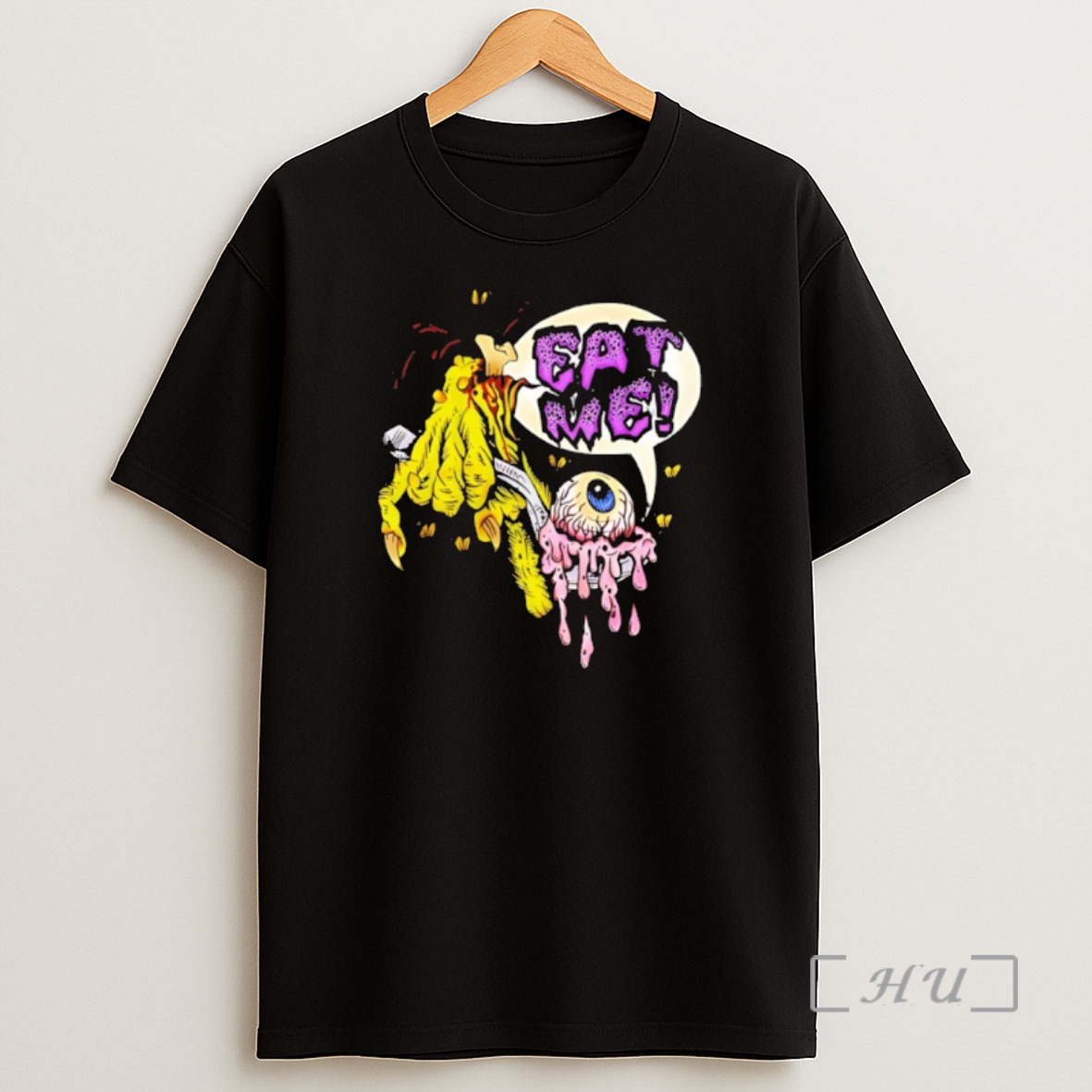 Officials Eat Me Eyes Zombie Goat Cartoon Premium Shirt Sweatshirt Tee