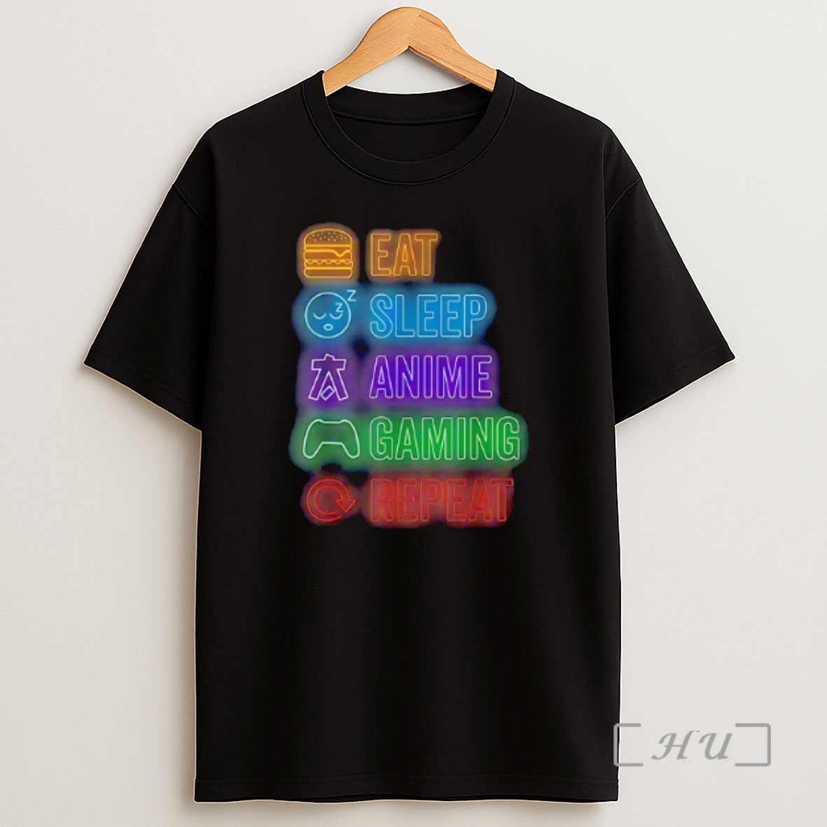 Officials Eat Sleep Anime Gaming Repeat Gamer Anime Shirt Sweatshirt Tee