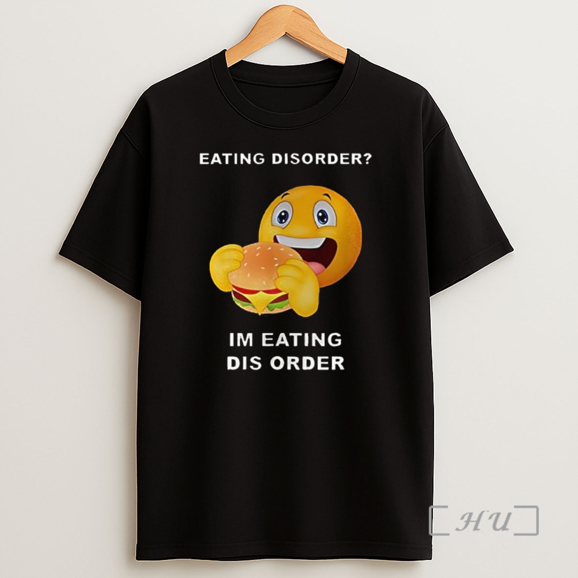 Officials Eating Disorder Im Eating Disorder Emoji Eating Burger Premium Shirt Sweatshirt Tee